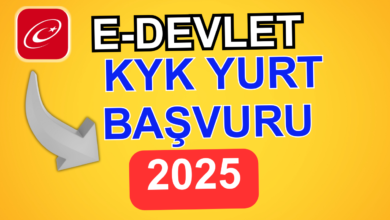 KYK yurt başvurusu e-Devlet bilgilendirme ekranı ve onay kutusu