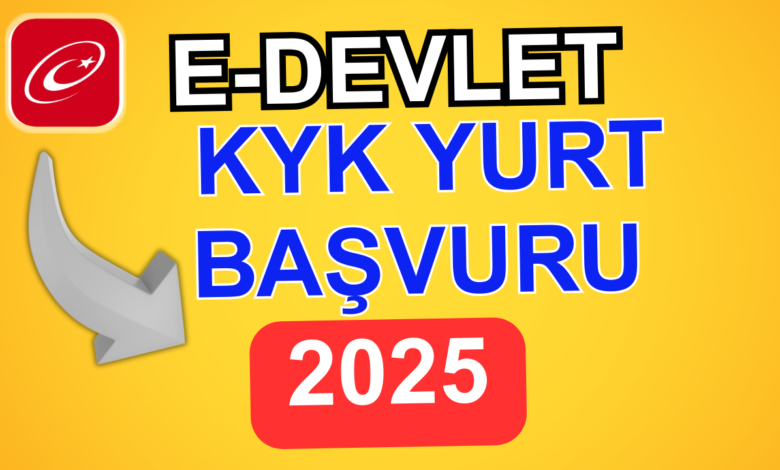 KYK yurt başvurusu e-Devlet bilgilendirme ekranı ve onay kutusu